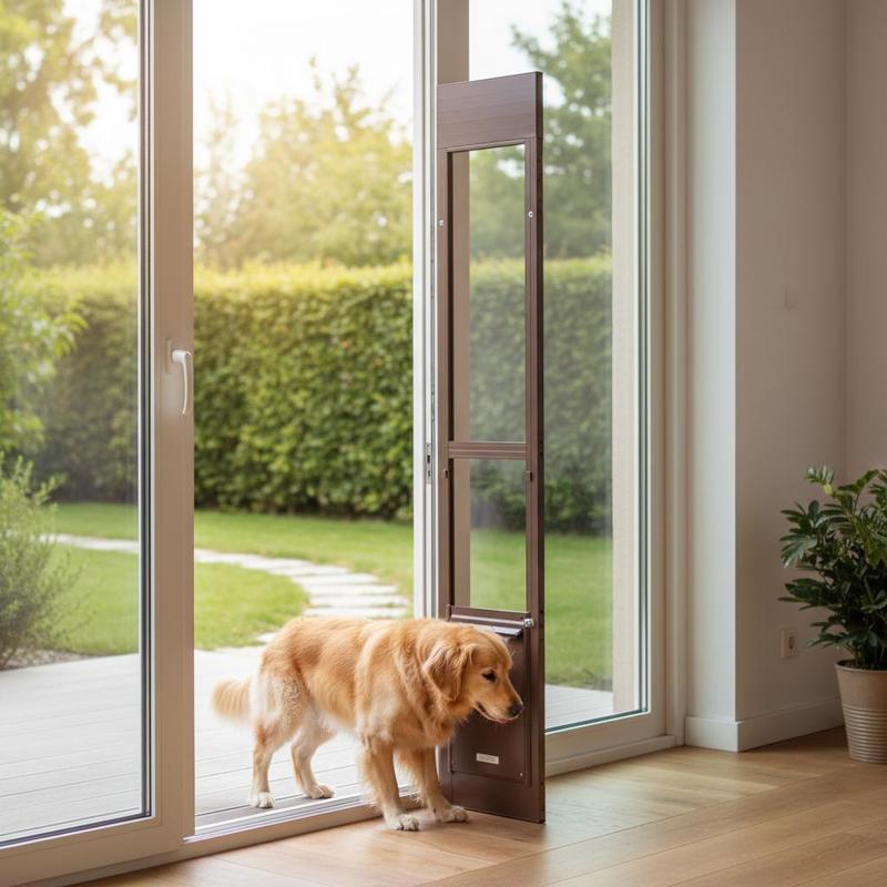 Dog Door for Sliding Glass Doo - Glass Door Hinge avis et prix