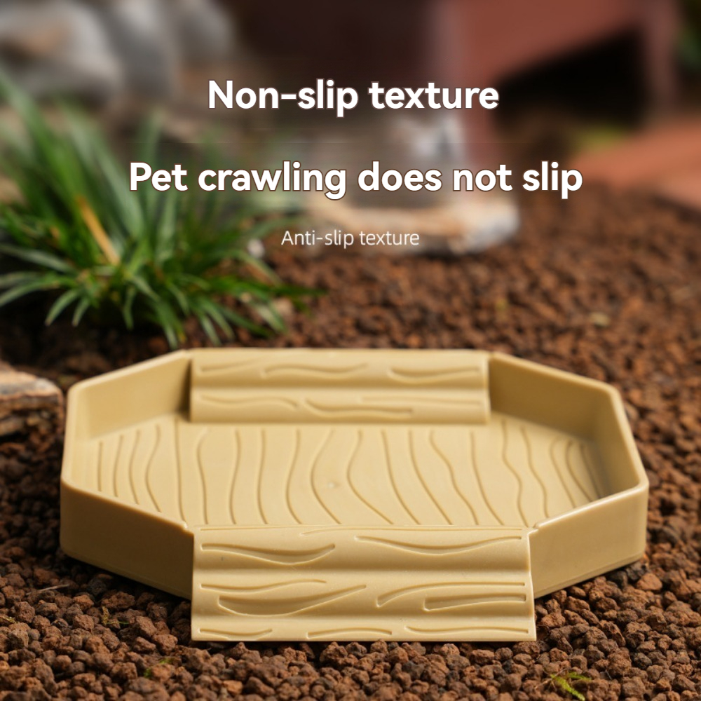 Yellow edge turtle bath basin  - Water Dish Reptile avis et prix