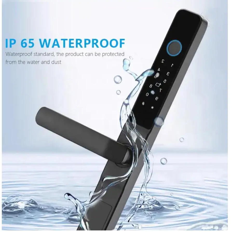 Waterproof Fingerprint Smart L - Glass Door Hinge avis et prix