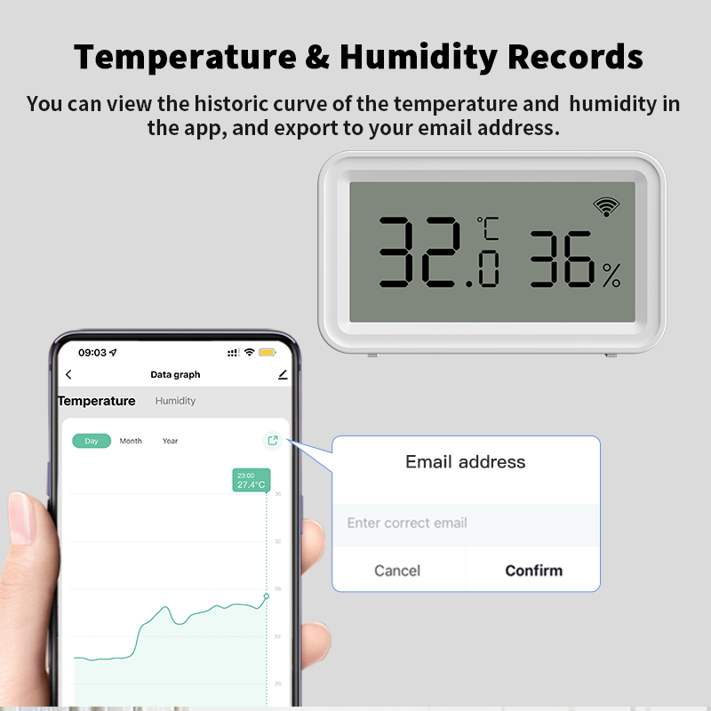 Tuya Zigbee WiFi Thermometer H - Digital Hygrometer Probe avis et prix