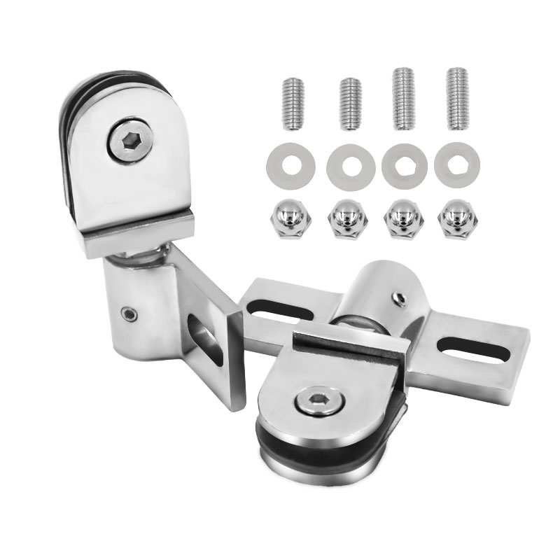 Bathroom glass door clip/clamp - Glass Door Hinge avis et prix