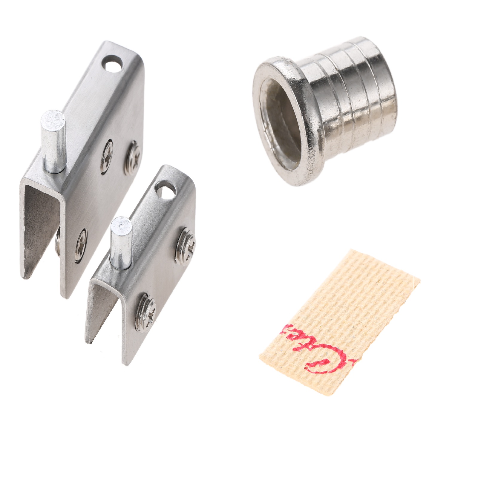 2 Pcs Glass Shelf Clamp Pivot  - Glass Door Hinge avis et prix