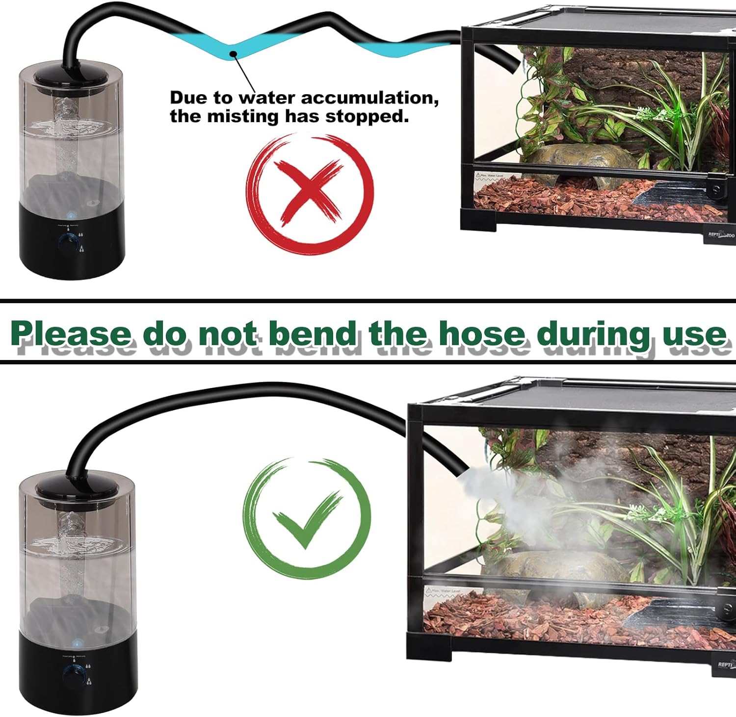 Reptile Humidifier Terrarium F - Terrarium Fogger Ultrasonic avis et prix