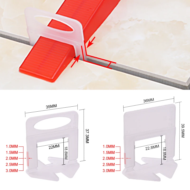 100pcs 1/1.5/2/2.5/3mm Ceramic - Ceramic Tile Floor avis et prix