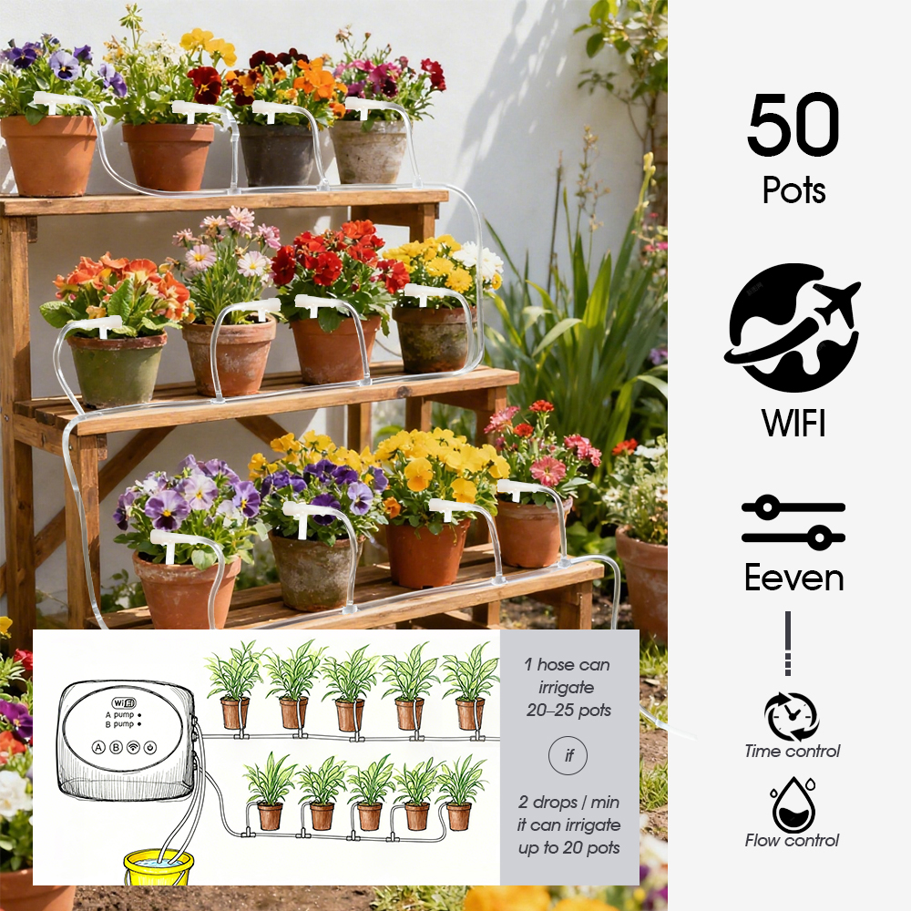 Garden Smart Dual Outlets Pump - Timer Dual Outlet avis et prix
