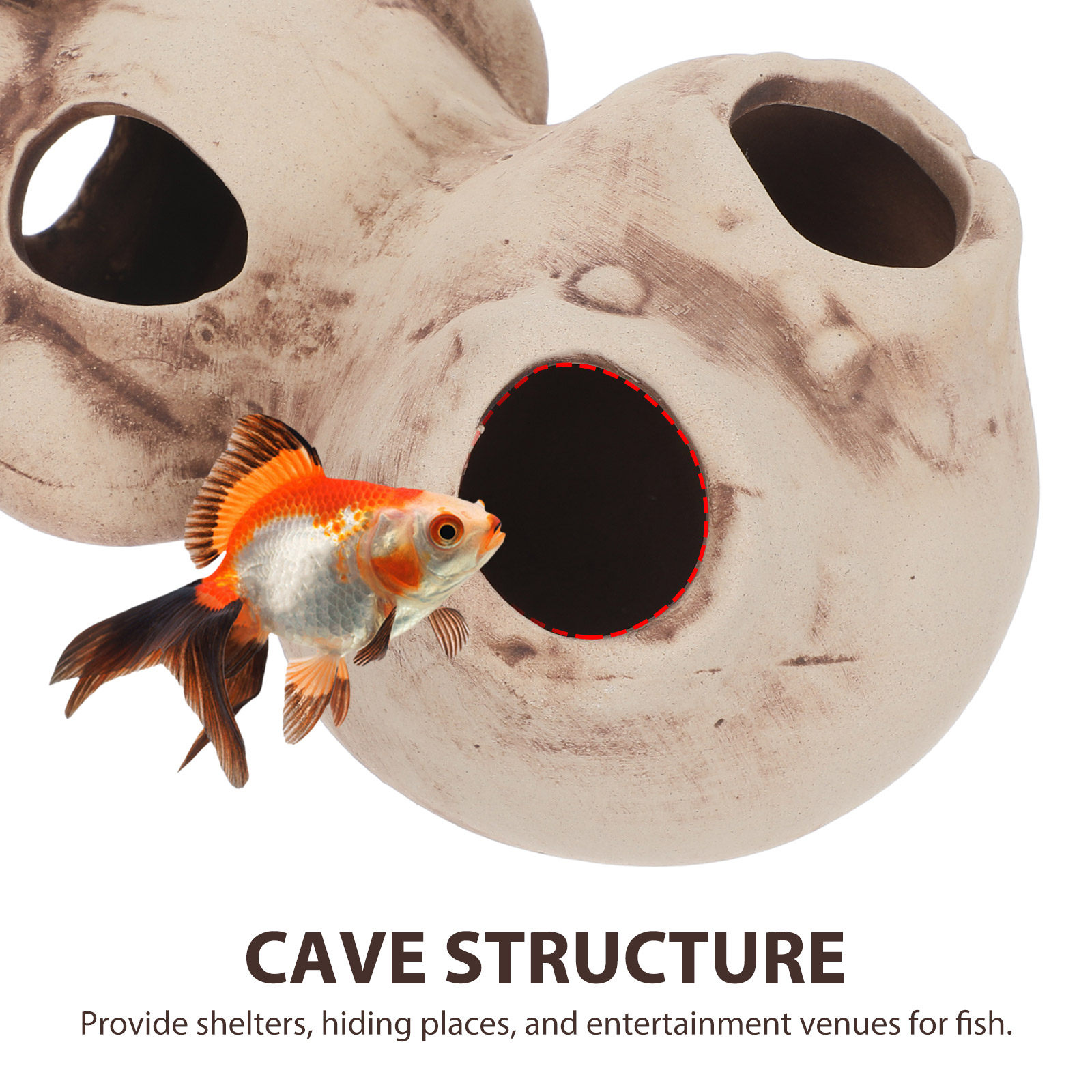 Aquarium Shrimp Shelter House  - Hide Cave Ceramic avis et prix