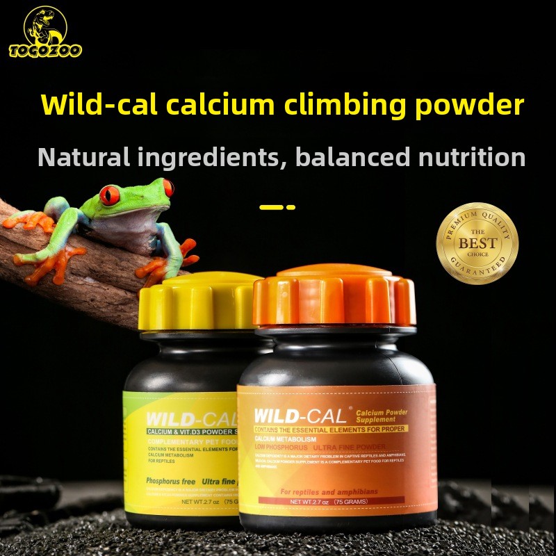 TOGOZOO WILDCAL Reptile Calciu - Calcium Powder Reptile avis et prix