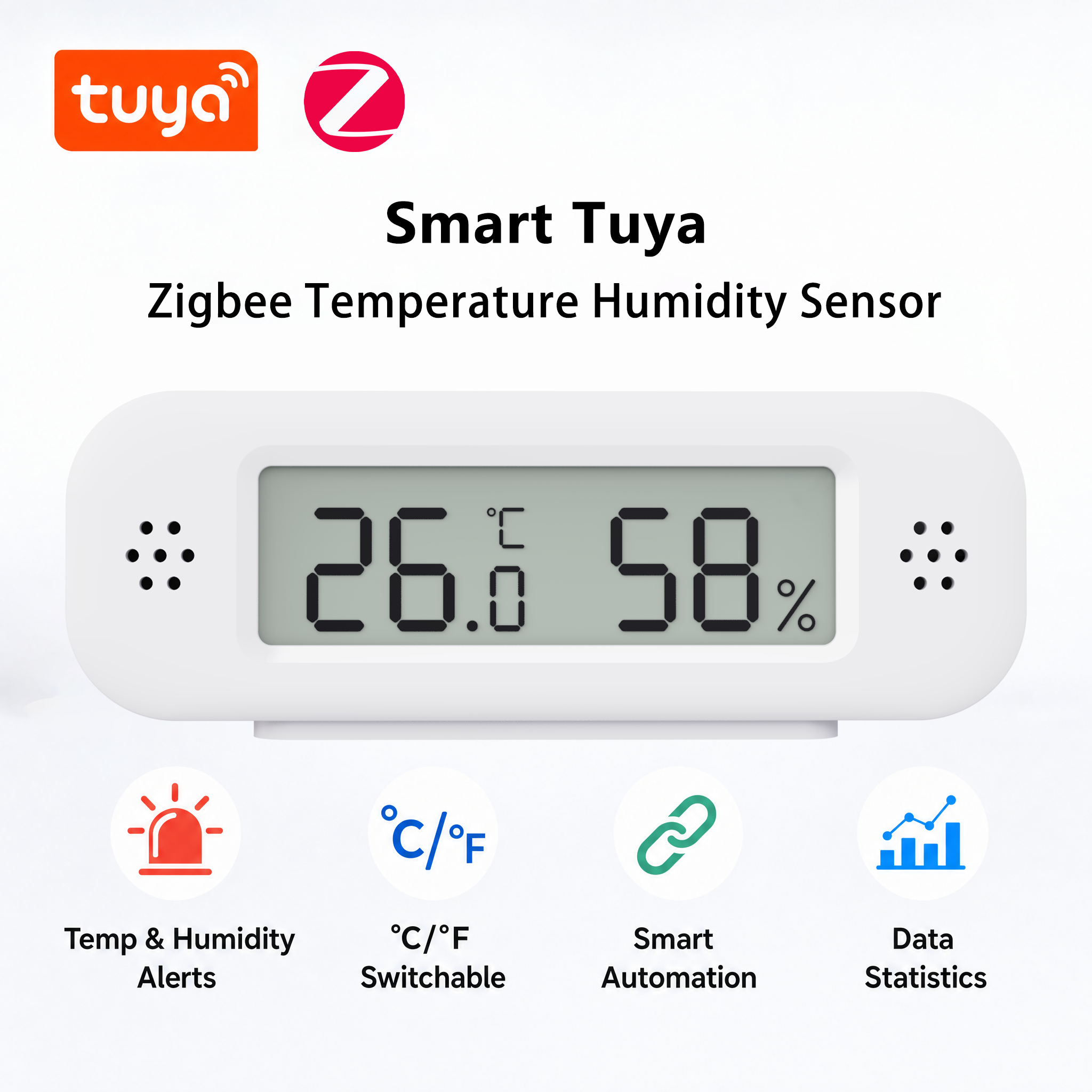 Tuya Zigbee 3.0 Mini Temperatu - Digital Hygrometer Probe avis et prix