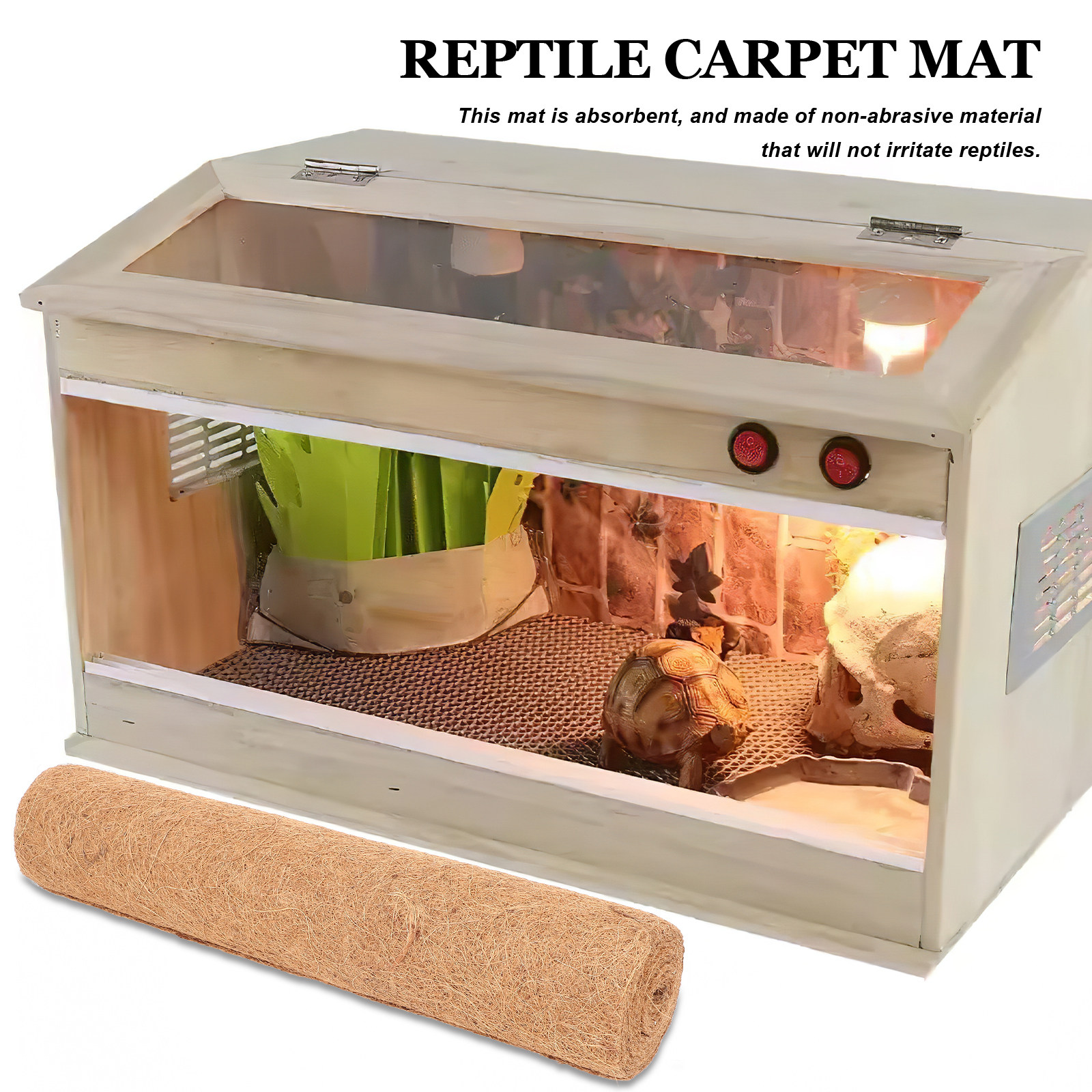 Coconut Fiber Reptile Carpet M - Substrate Coconut Fiber avis et prix