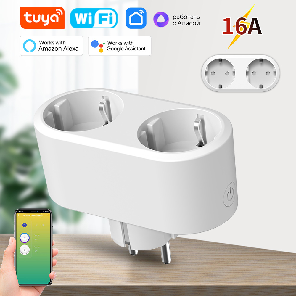WiFi Smart Plug Dual Outlet 16 - Timer Dual Outlet avis et prix