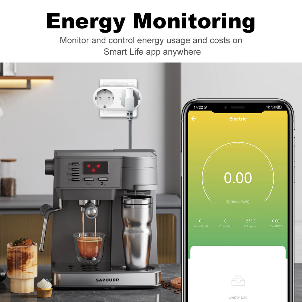 WiFi Smart Plug Dual Outlet 16 - Timer Dual Outlet avis et prix