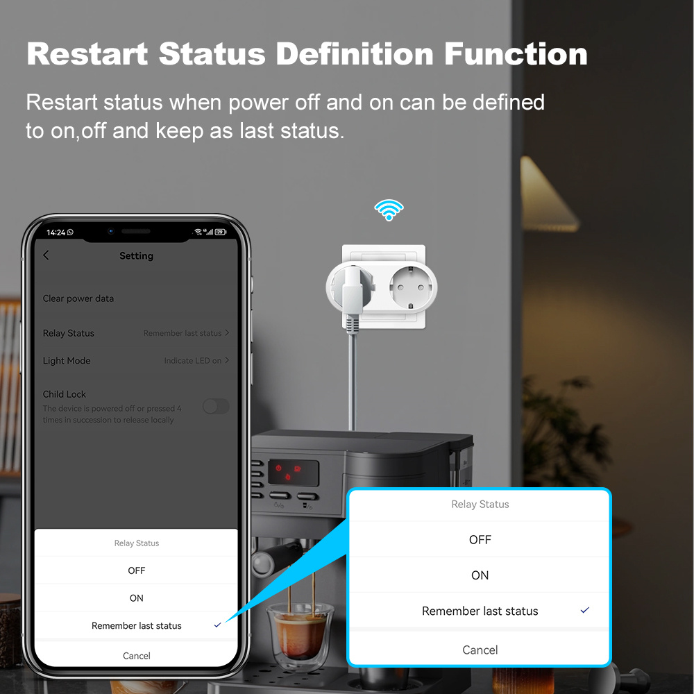 WiFi Smart Plug Dual Outlet 16 - Timer Dual Outlet avis et prix