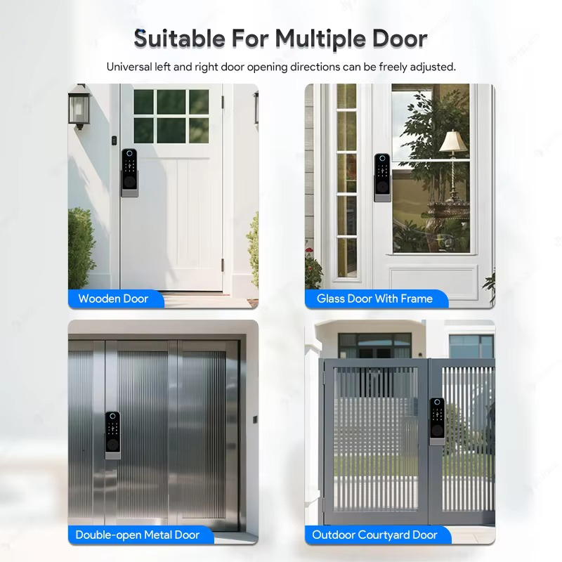 Waterproof Fingerprint Lock Tu - Glass Door Hinge avis et prix