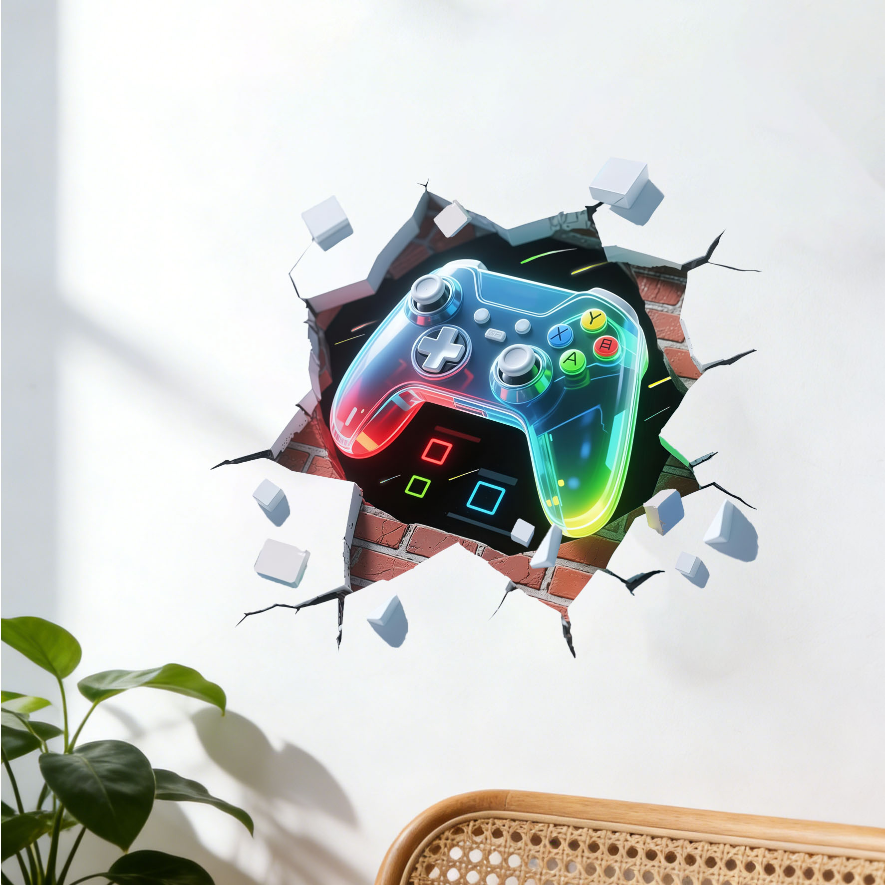 Game Controller Decal for Boys - Pvc Panel Background avis et prix