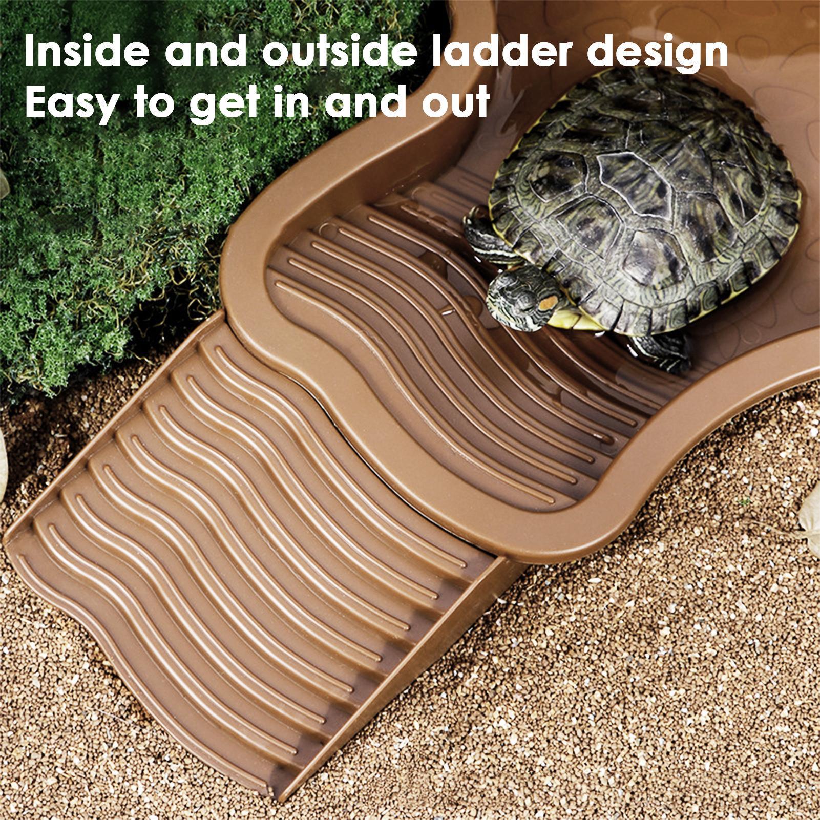Reptile Bathing Pool with Ramp - Water Dish Reptile avis et prix