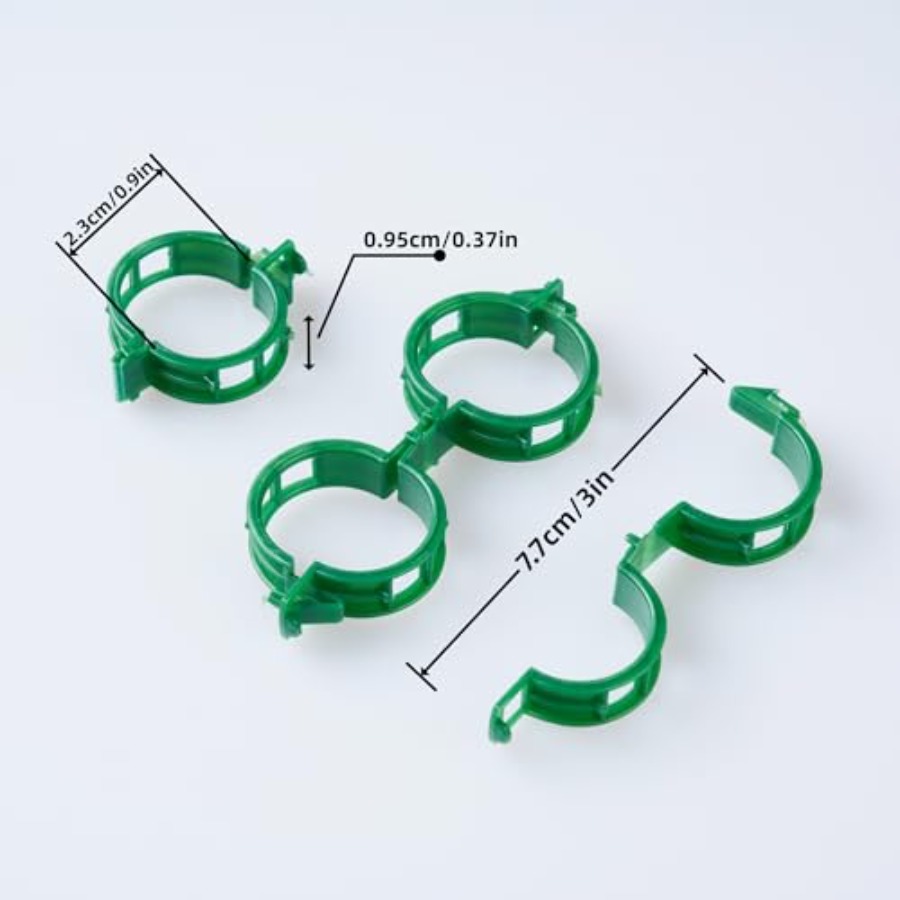 100 Pcs Plant Support Clips Pl - Vine Climbing Plastic avis et prix