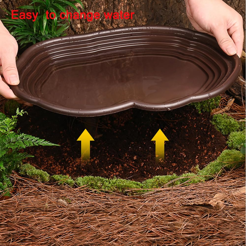 Reptile Bathing Dish Amphibian - Water Dish Reptile avis et prix