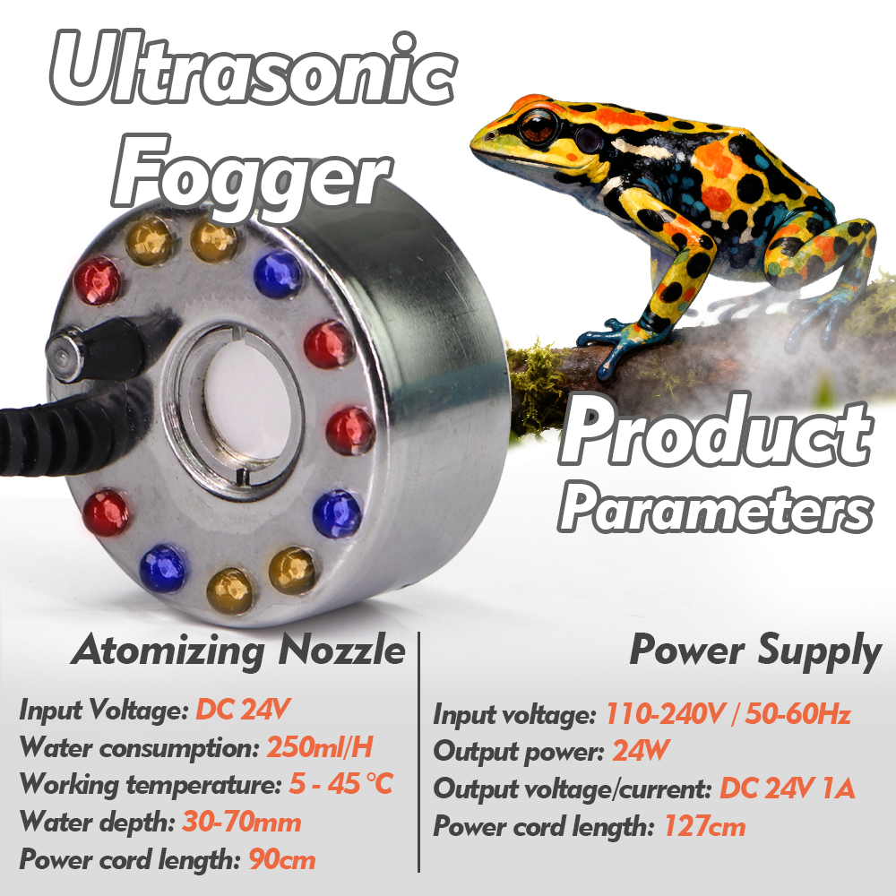 Ultrasonic Mist Maker Fogger w - Terrarium Fogger Ultrasonic avis et prix
