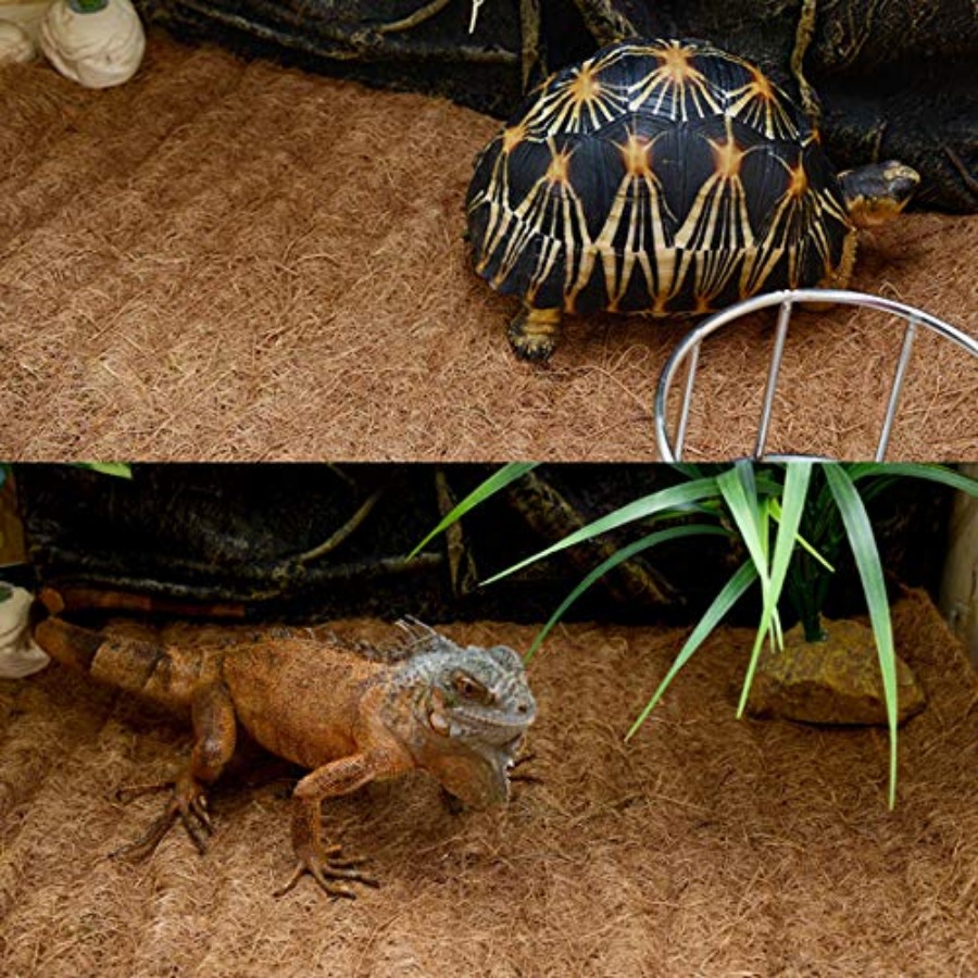 Reptile Carpet Mat 19.7x11.8in - Substrate Coconut Fiber avis et prix