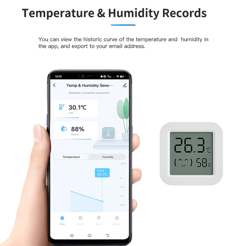 Tuya Temperature Humidity Sens - Digital Hygrometer Probe avis et prix