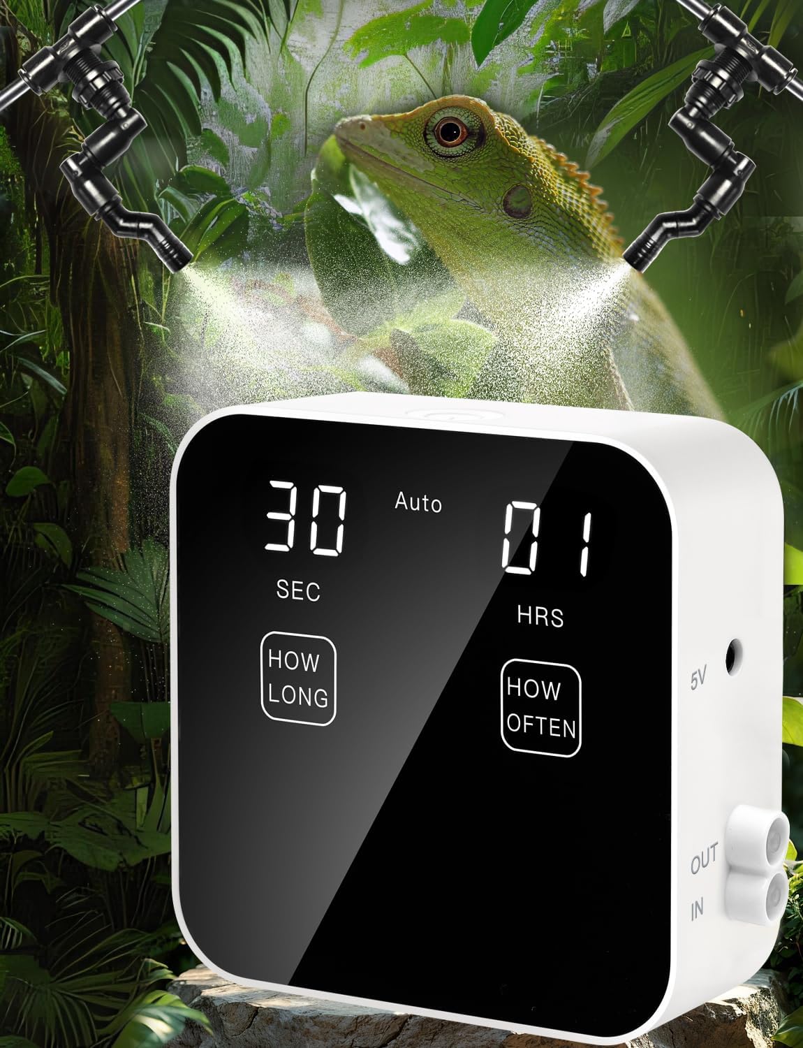 Automatic Rainforest Timing Sp - Misting Nozzle Reptile avis et prix