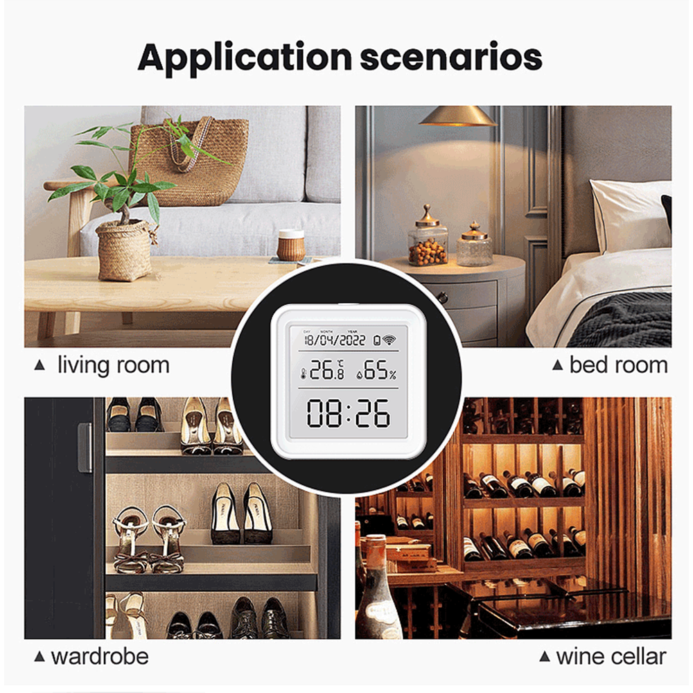 Tuya WIFI Temperature Humidity - Digital Hygrometer Probe avis et prix
