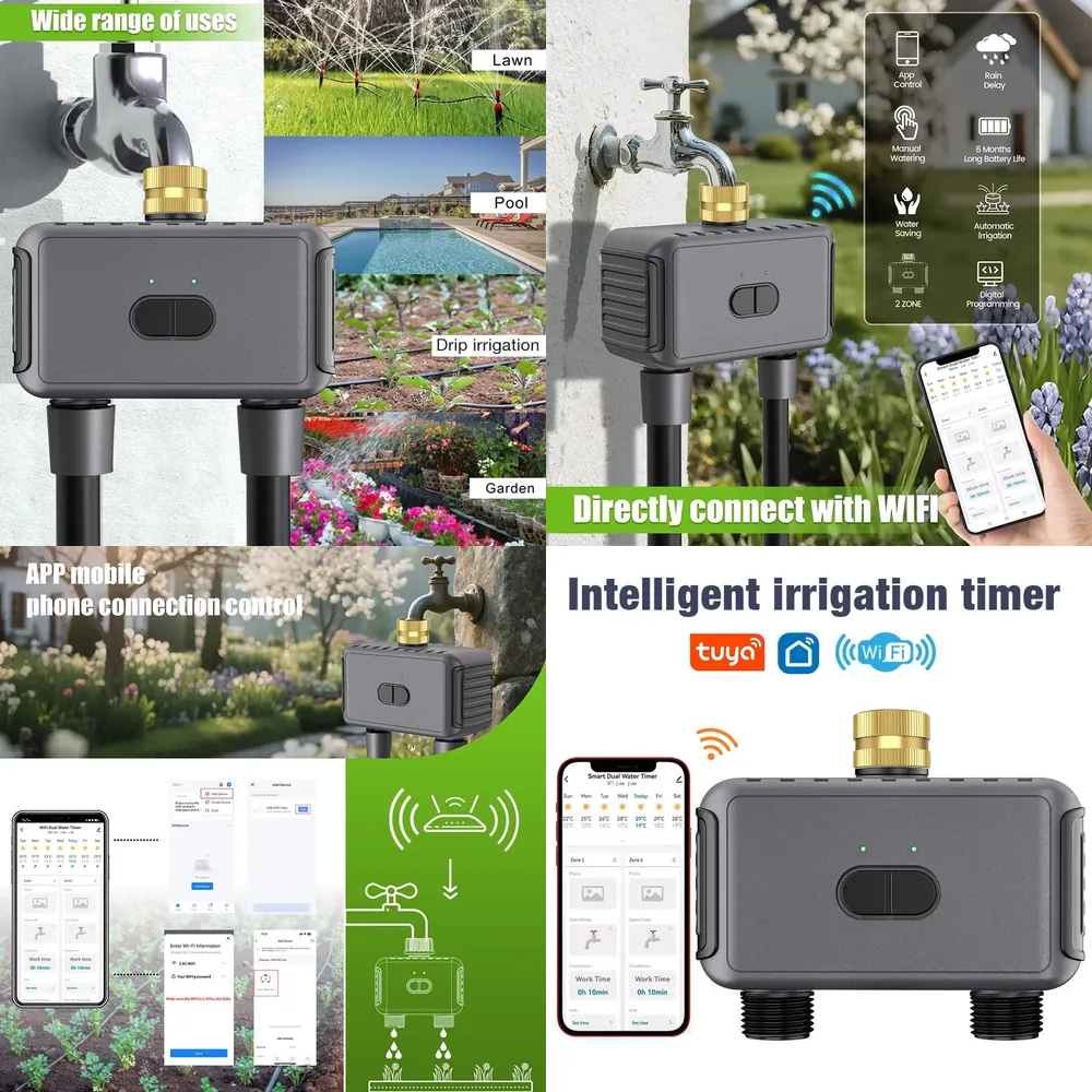 WAP01 WiFi APP Control Dual Ho - Timer Dual Outlet avis et prix