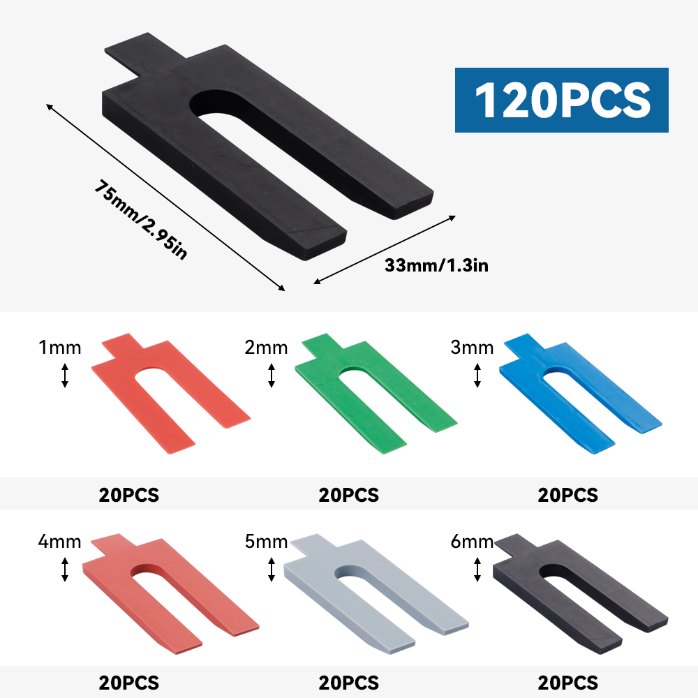 120PCS Reusable U-shape Cerami - Ceramic Tile Floor avis et prix