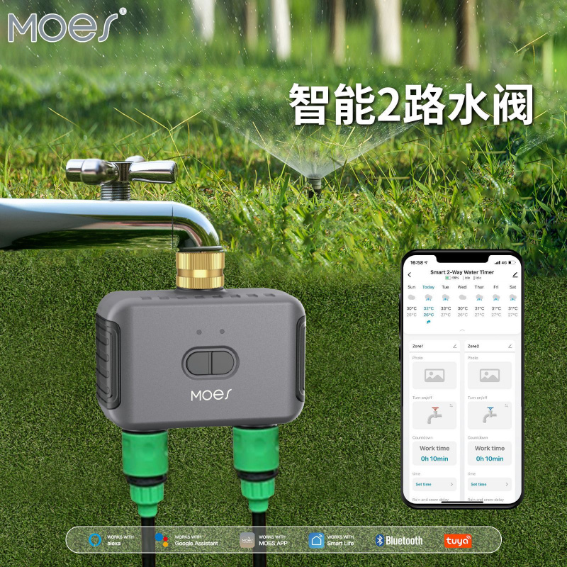 TS Bluetooth Tuya Smart Garden - Timer Dual Outlet avis et prix
