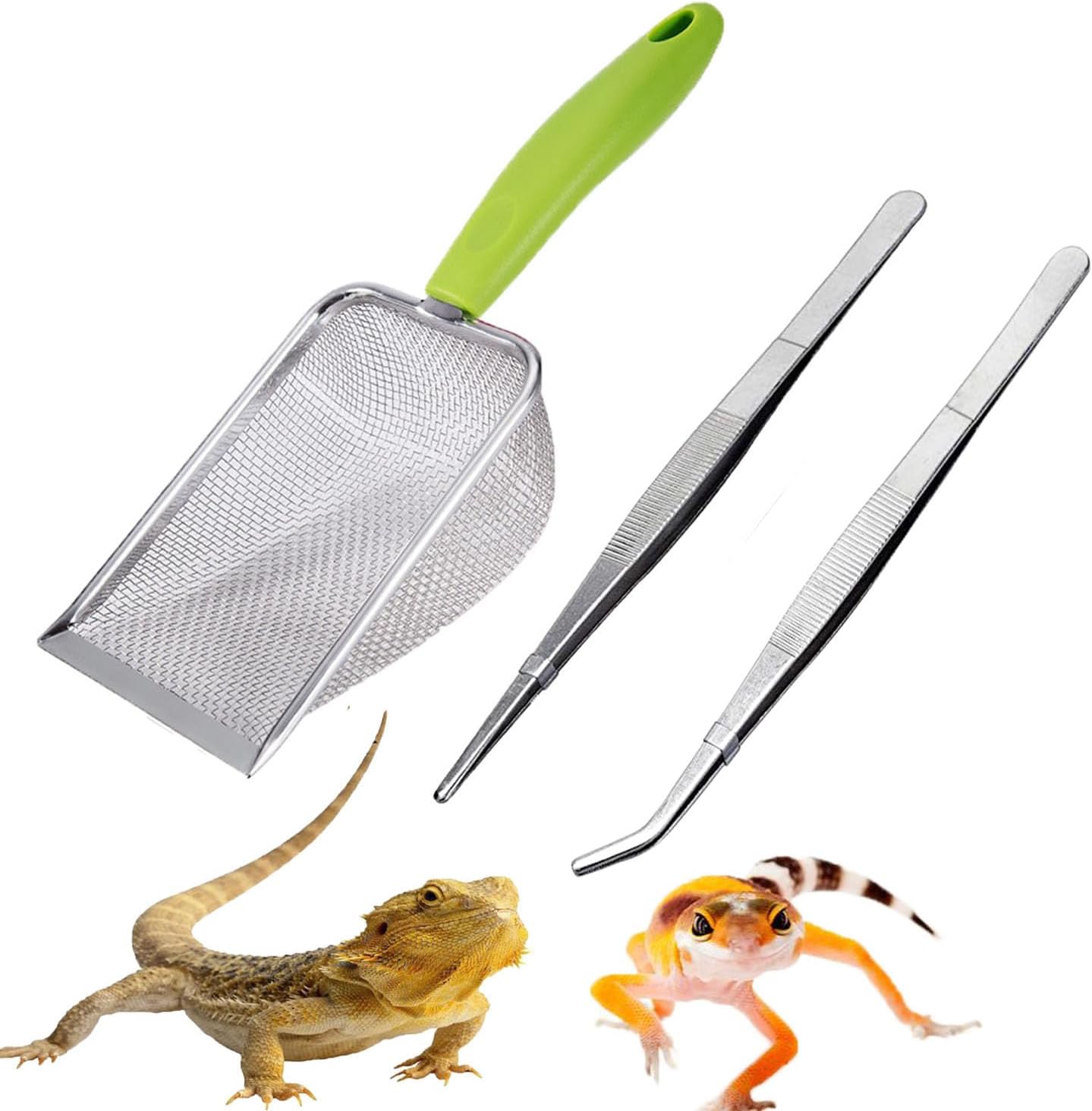 Reptile Sand Scoop Set - Fine  - Feeding Tong Stainless avis et prix
