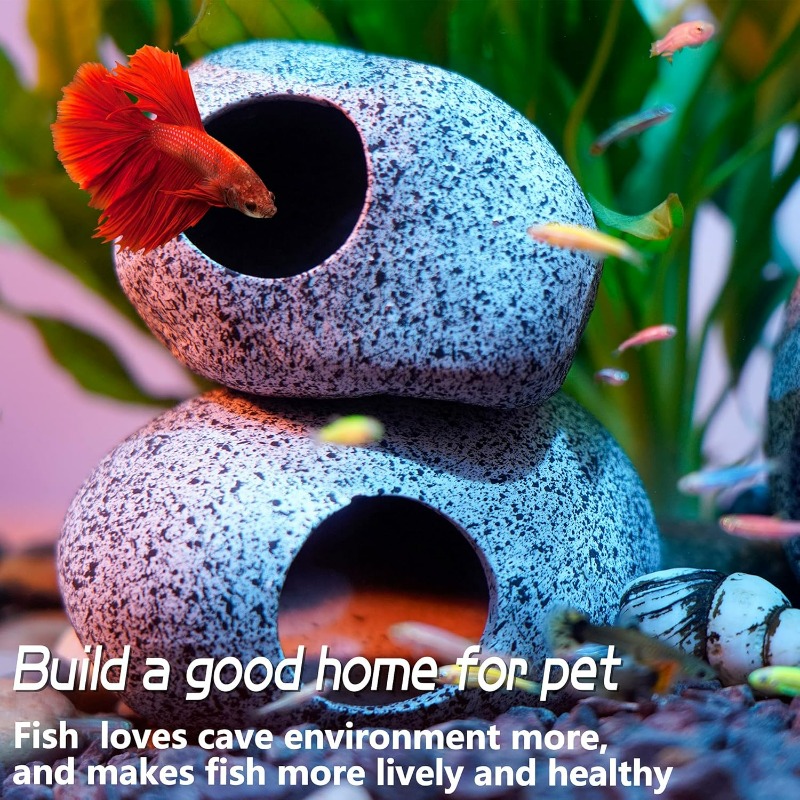 Aquarium Decorations Cave Fish - Hide Cave Ceramic avis et prix