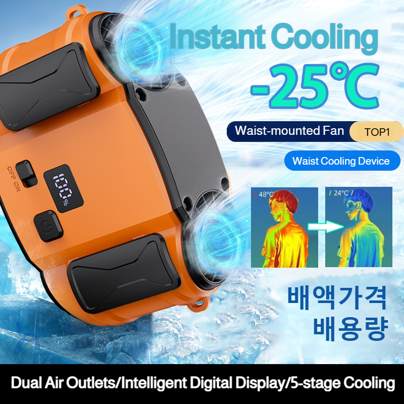 Outdoor Double Air Outlet Fan  - Timer Dual Outlet avis et prix