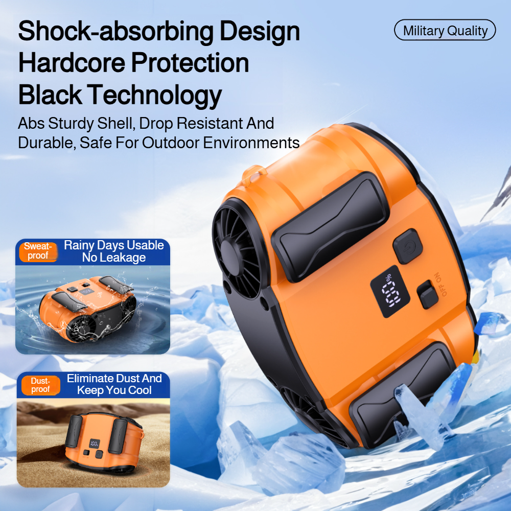 Outdoor Double Air Outlet Fan  - Timer Dual Outlet avis et prix