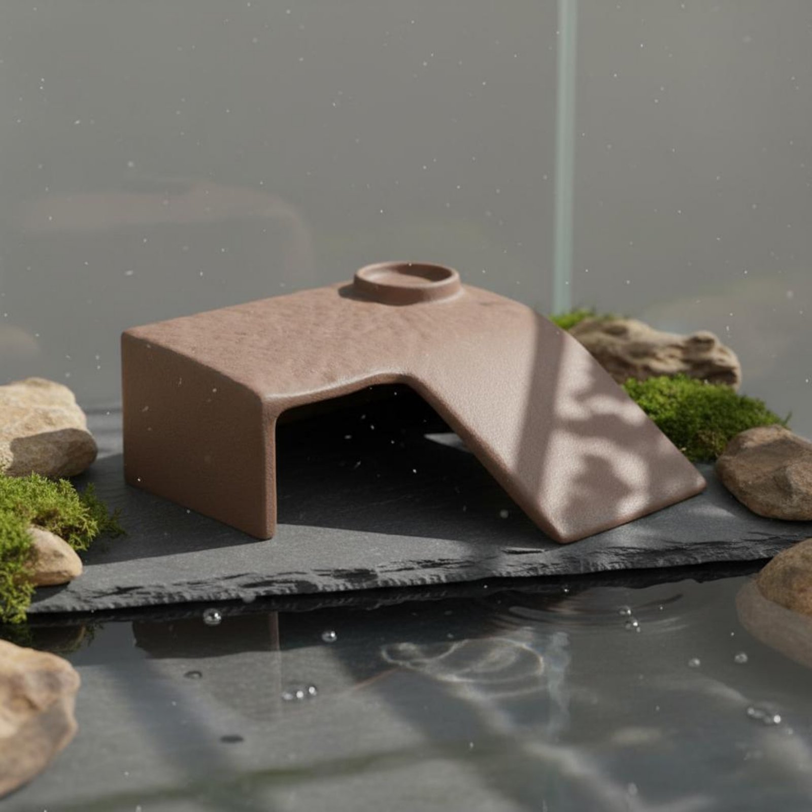 Basking Cave Platform Two-Way  - Hide Cave Ceramic avis et prix