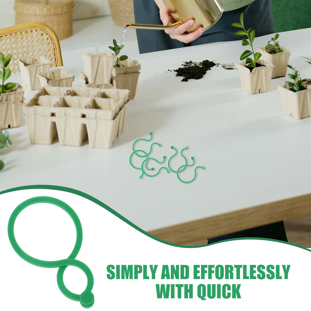 200Pcs Garden Plant Clips ABS  - Vine Climbing Plastic avis et prix