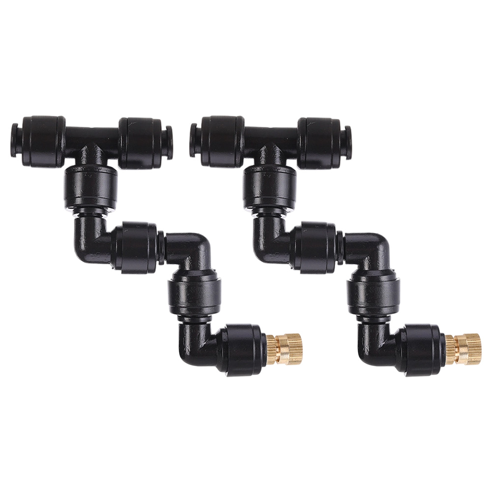 2 PCS Black Atomizing Nozzle 3 - Misting Nozzle Reptile avis et prix