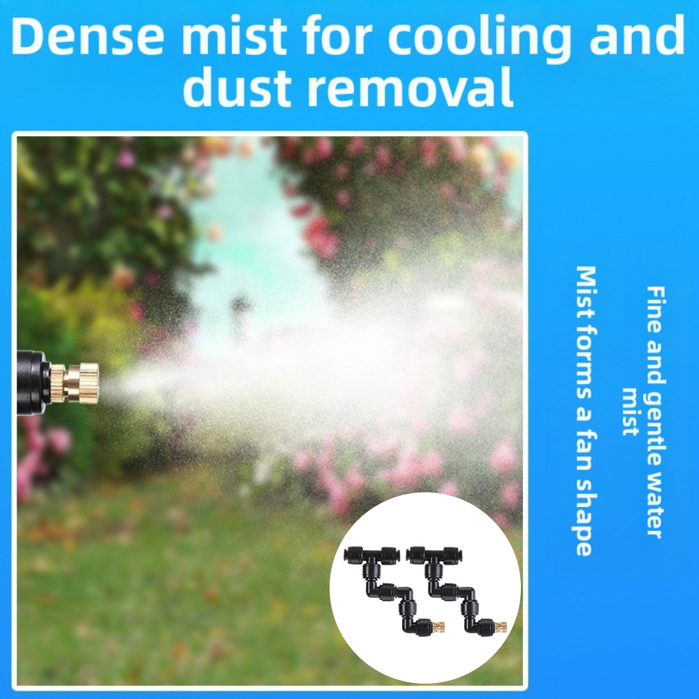 2 PCS Black Atomizing Nozzle 3 - Misting Nozzle Reptile avis et prix