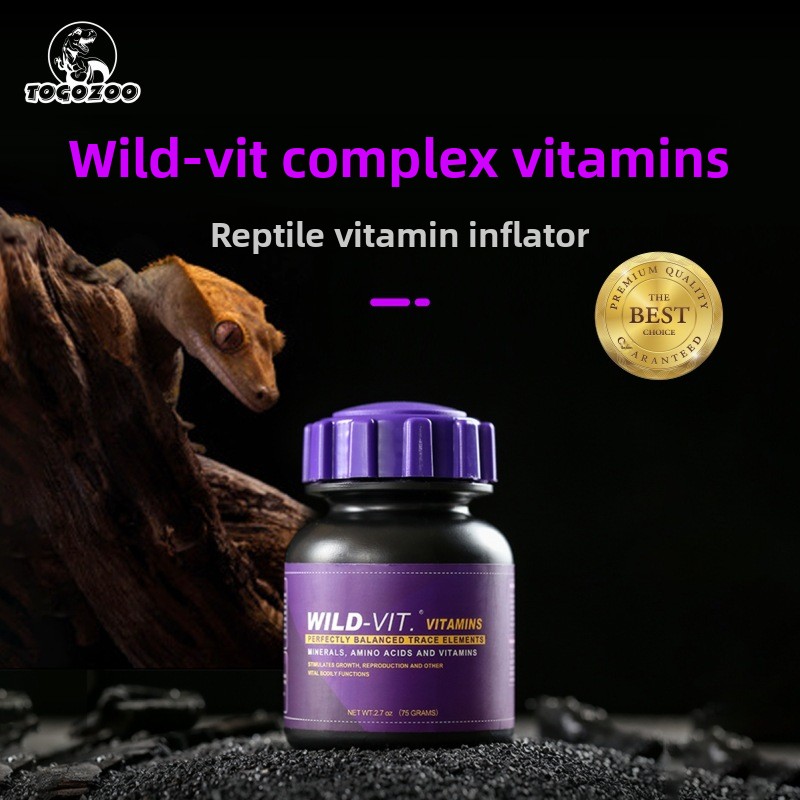 TOGOZOO WILD-VIT Reptile Calci - Calcium Powder Reptile avis et prix