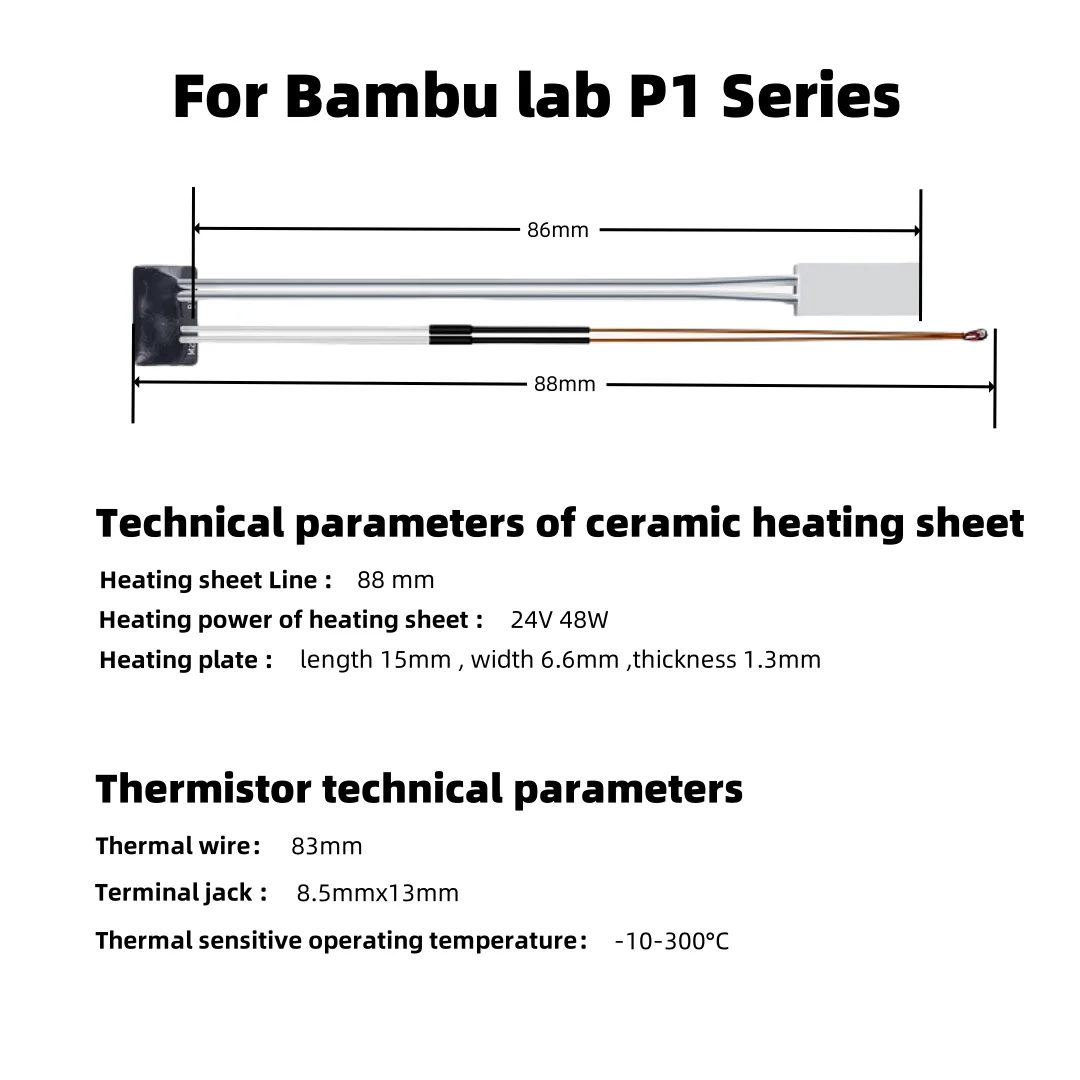 Caremic Heater & Thermistor Fo - Ceramic Heat Emitter avis et prix