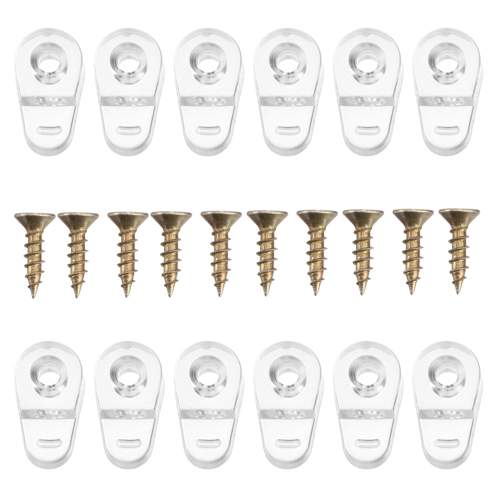 20Pcs Glass Door Clips Fixing  - Glass Door Hinge avis et prix