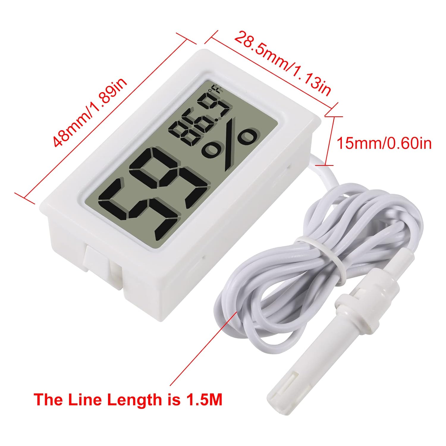 2pcs Mini Digital Hygrometer T - Digital Hygrometer Probe avis et prix
