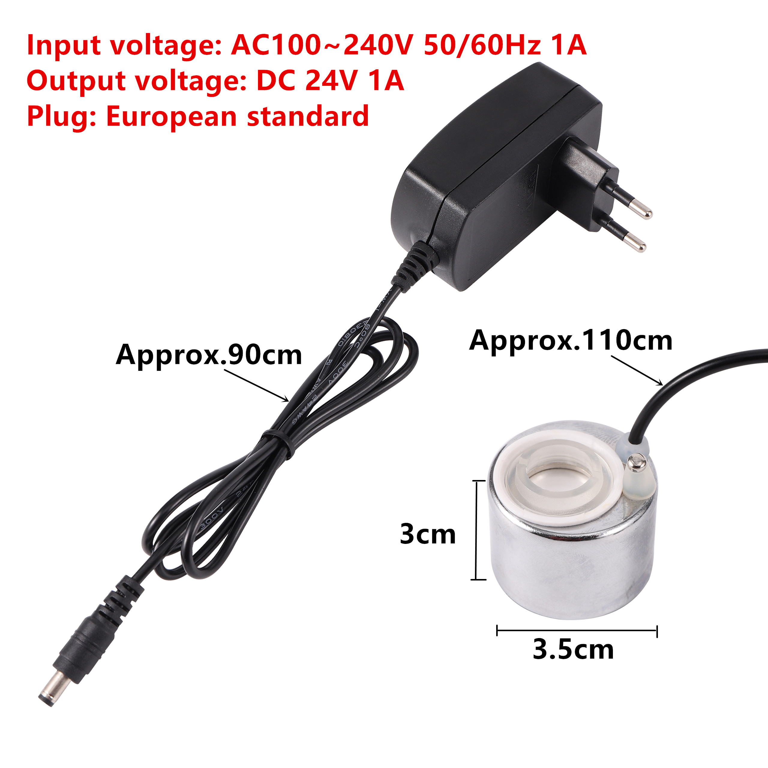 DC 24V/1A Super Ultrasonic Mis - Terrarium Fogger Ultrasonic avis et prix
