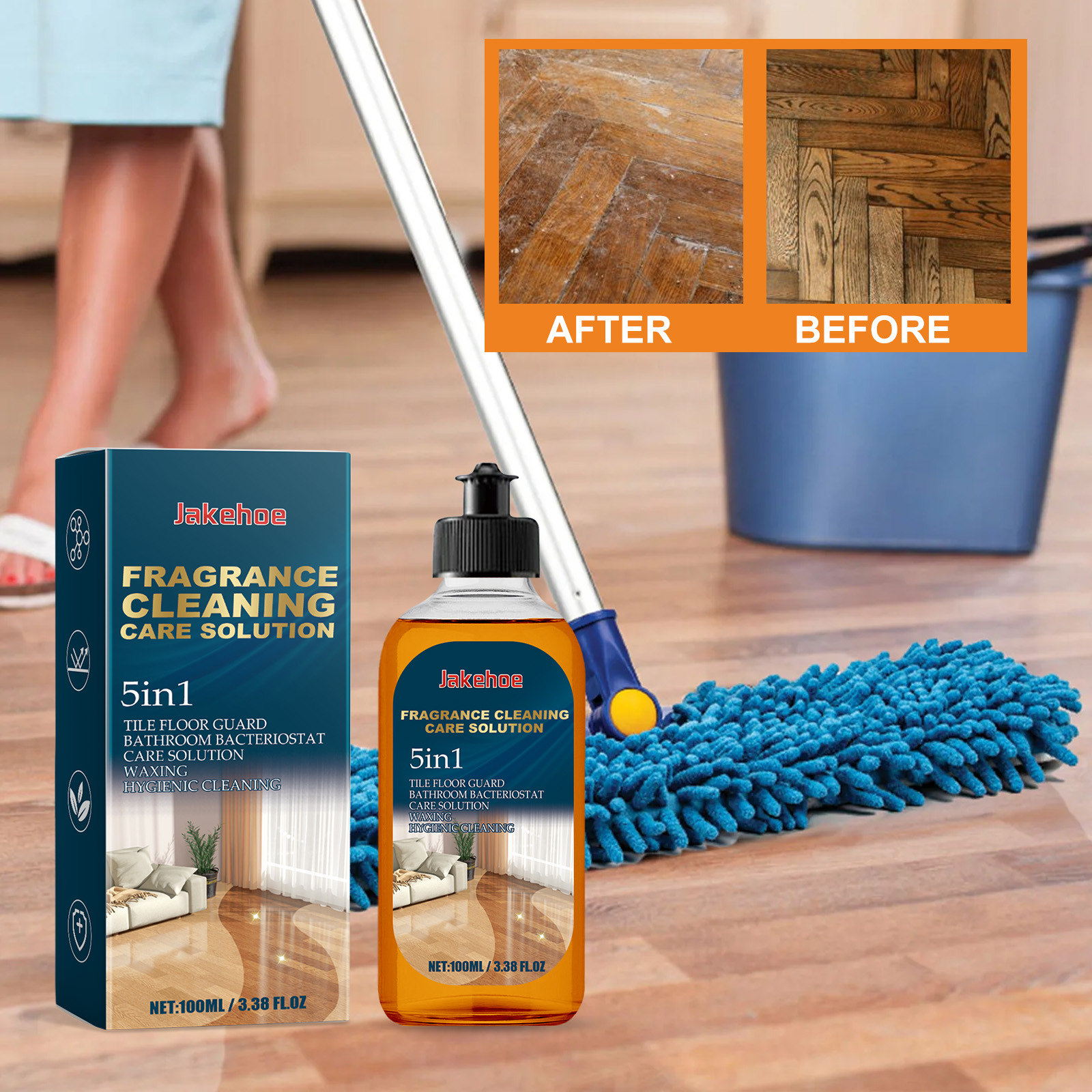 Jakehoe Floor Cleaner Decontam - Ceramic Tile Floor avis et prix